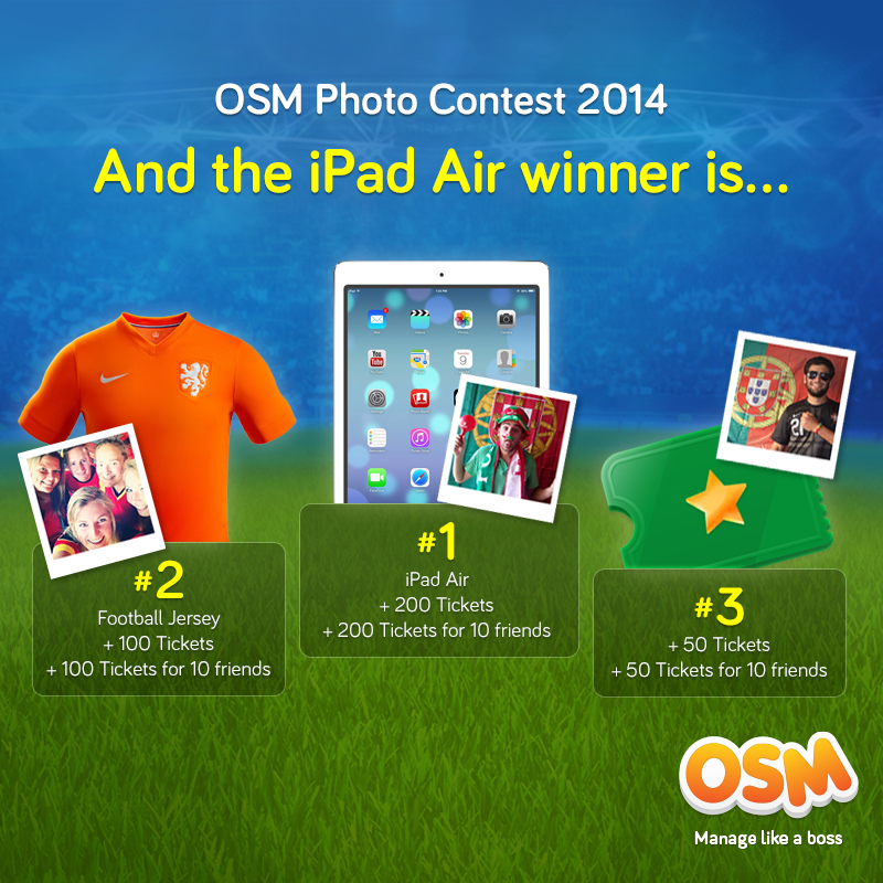 Afbeelding bij WK Fotowedstrijd: En de iPad Air winnaar is...