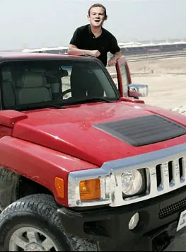 Wayne Rooney Hummer